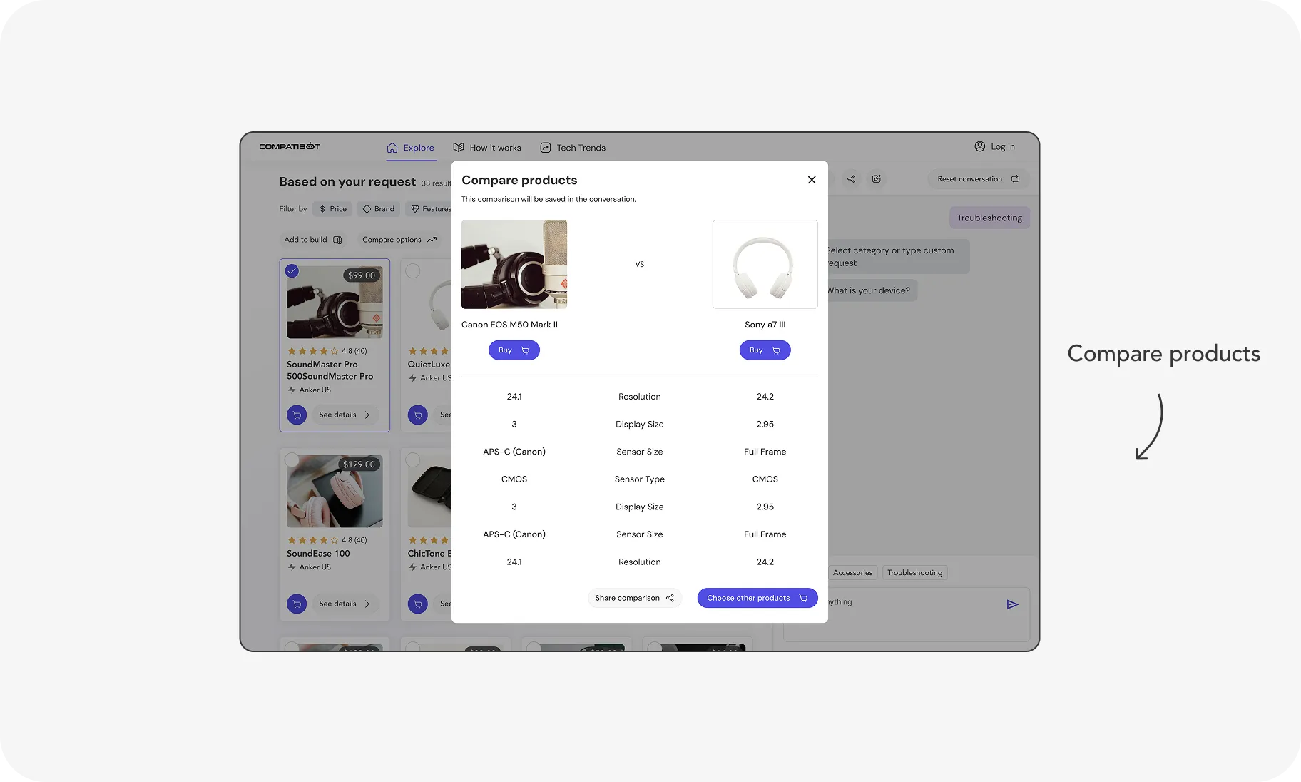Compatibot UI Design Image 4