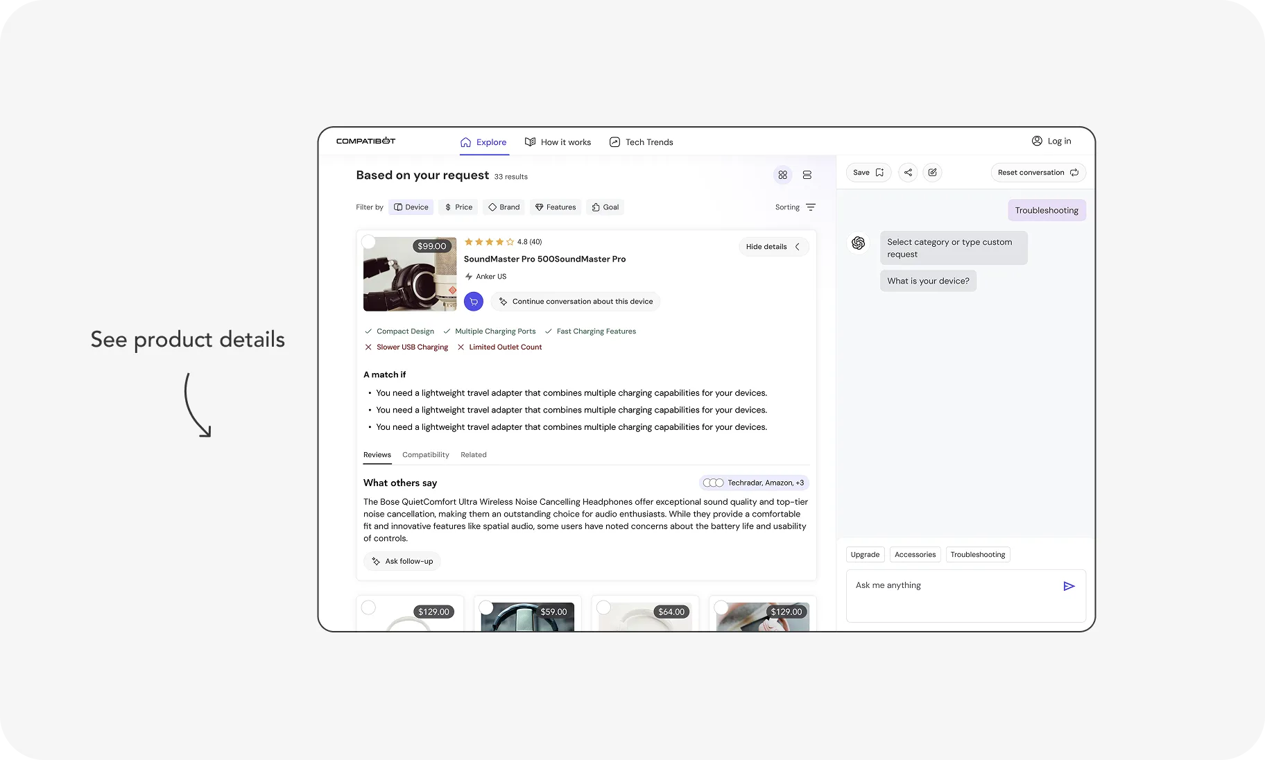 Compatibot UI Design Image 5