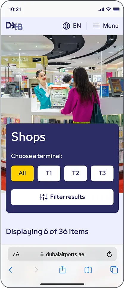 Shopping Mobile Image