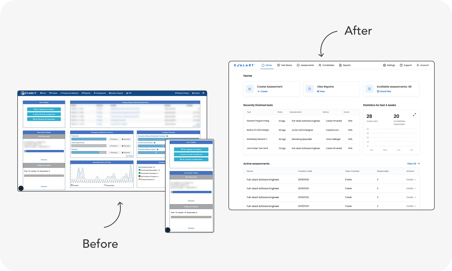 Evalart UI Design Image 1
