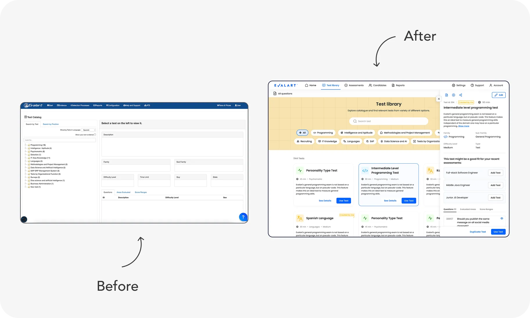 Evalart UI Design Image 2